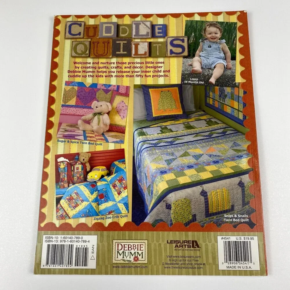 Cuddle Quilts for Little Girls & Boys LA Debbie Mumm 50 Fast & Fun Projects DIY